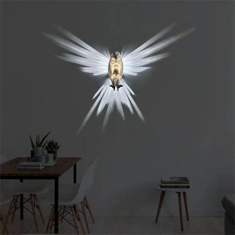 Bird Wall Lamp